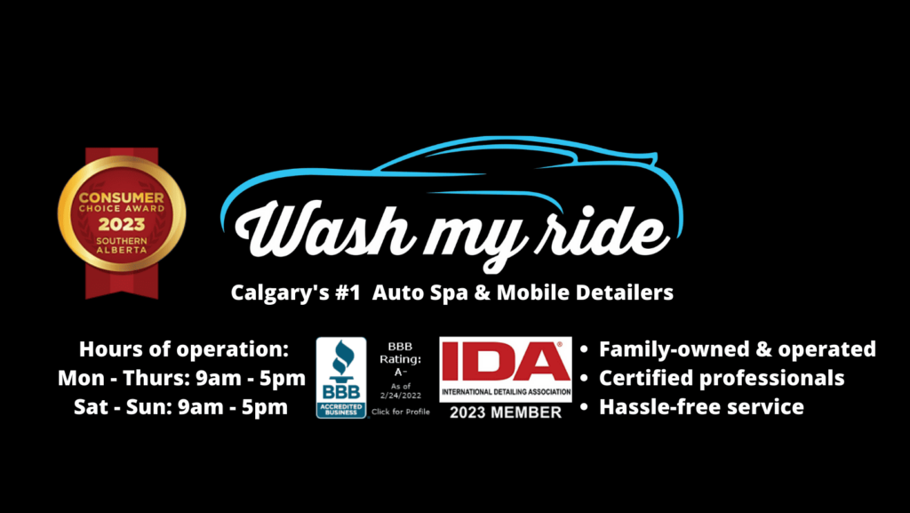 Wash My Ride Banner