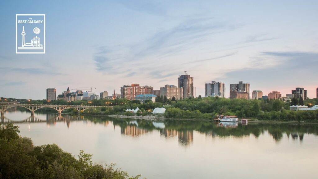 A Complete Road Map from Saskatoon to Calgary