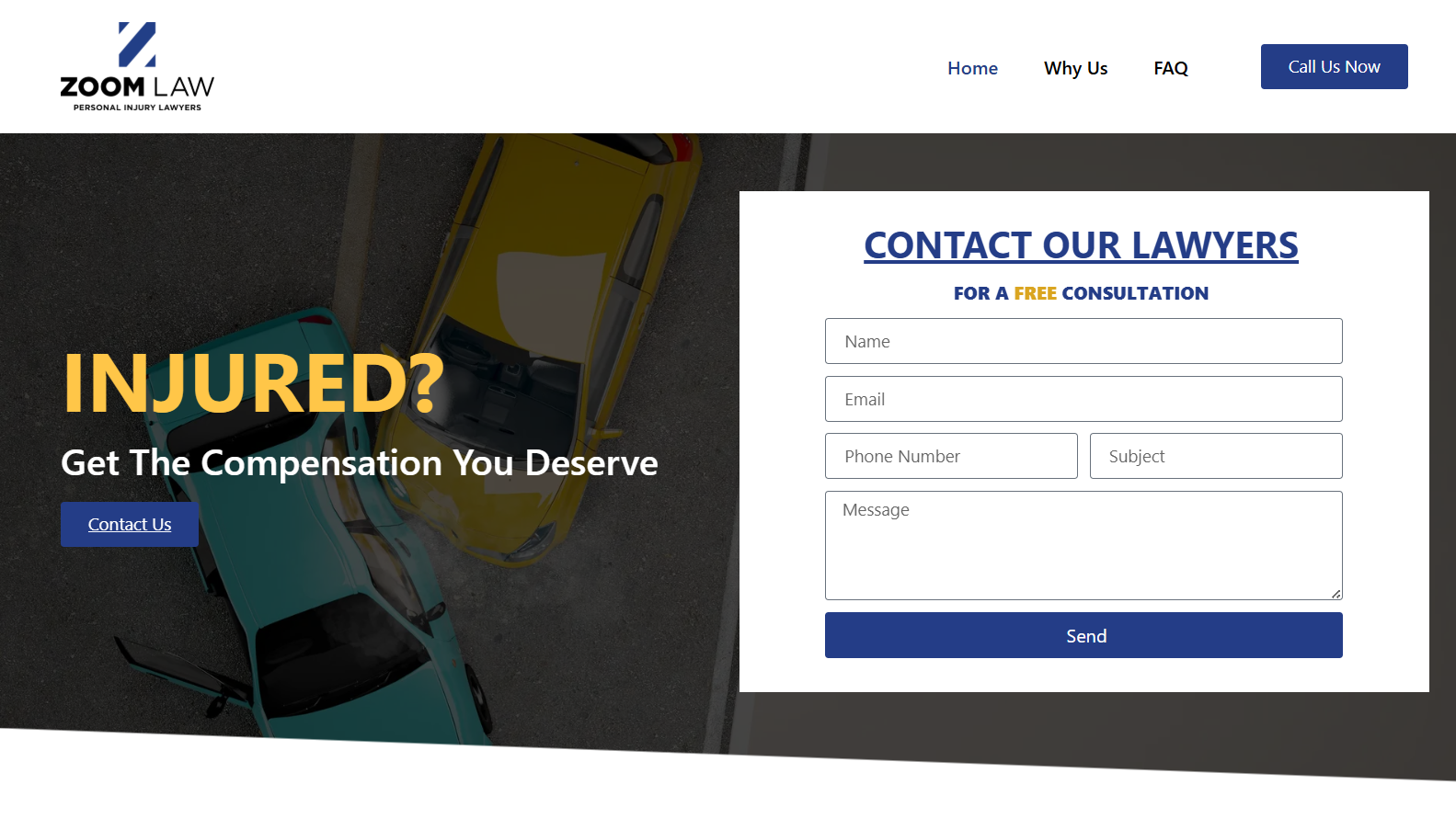 zoom law homepage