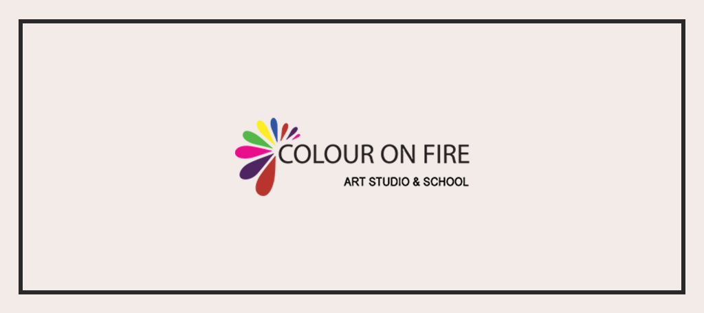 colour-on-fire-art-studio-school-logo