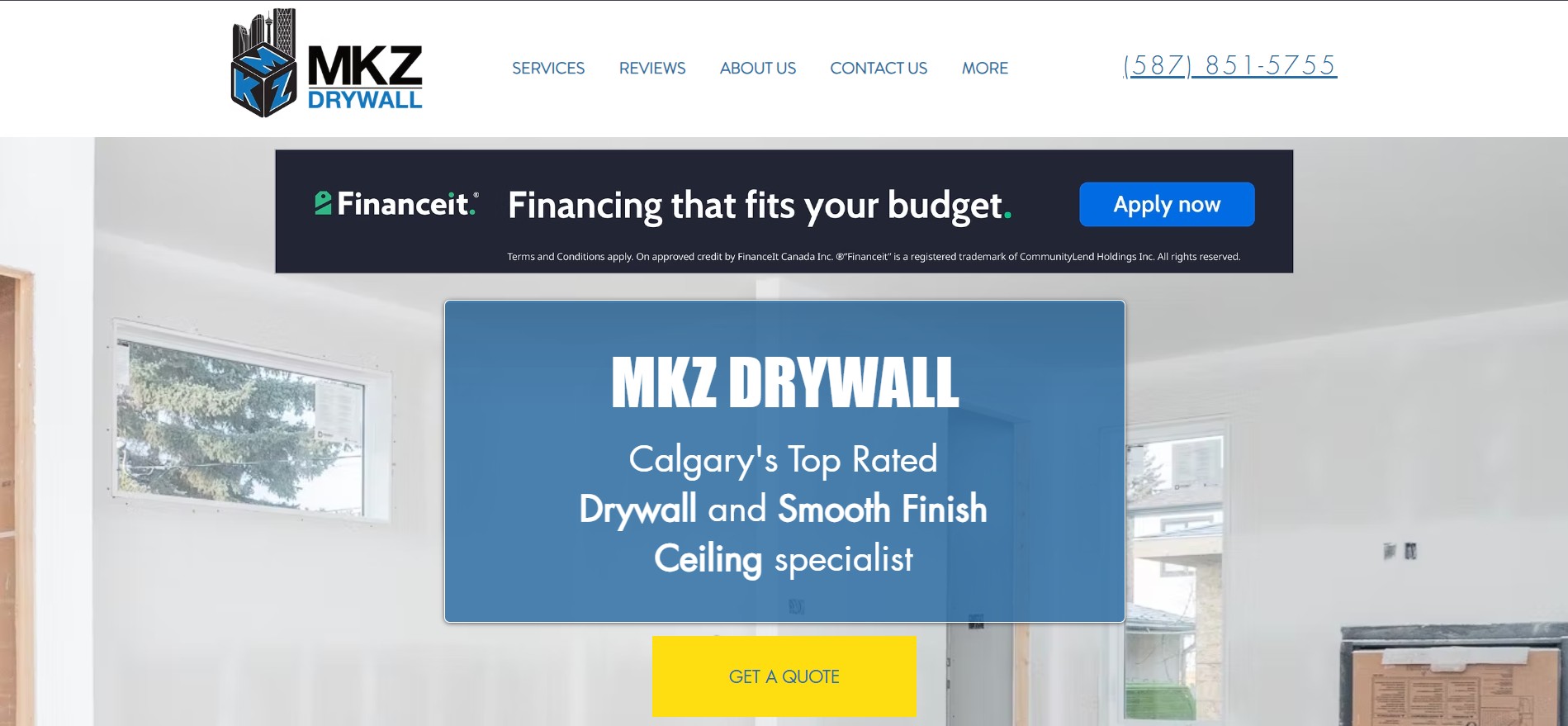mkz drywall homepage