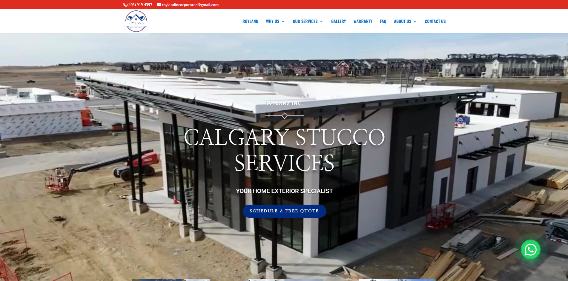 royland stucco homepage