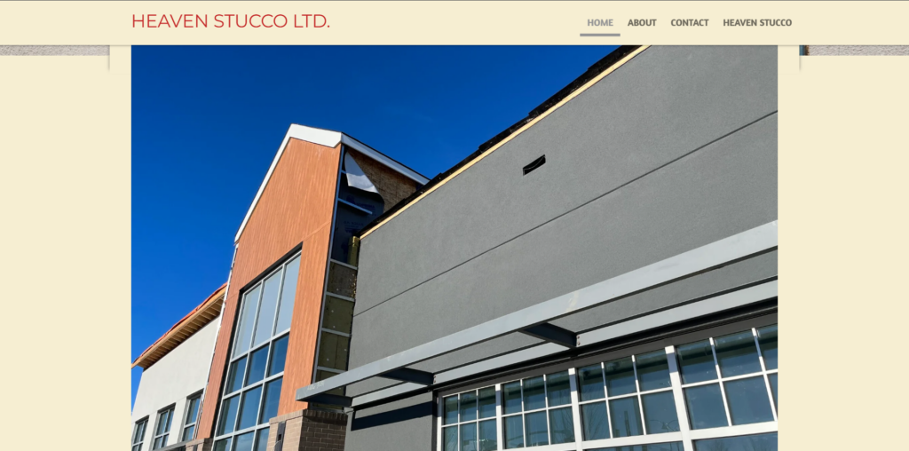 heaven stucco homepage