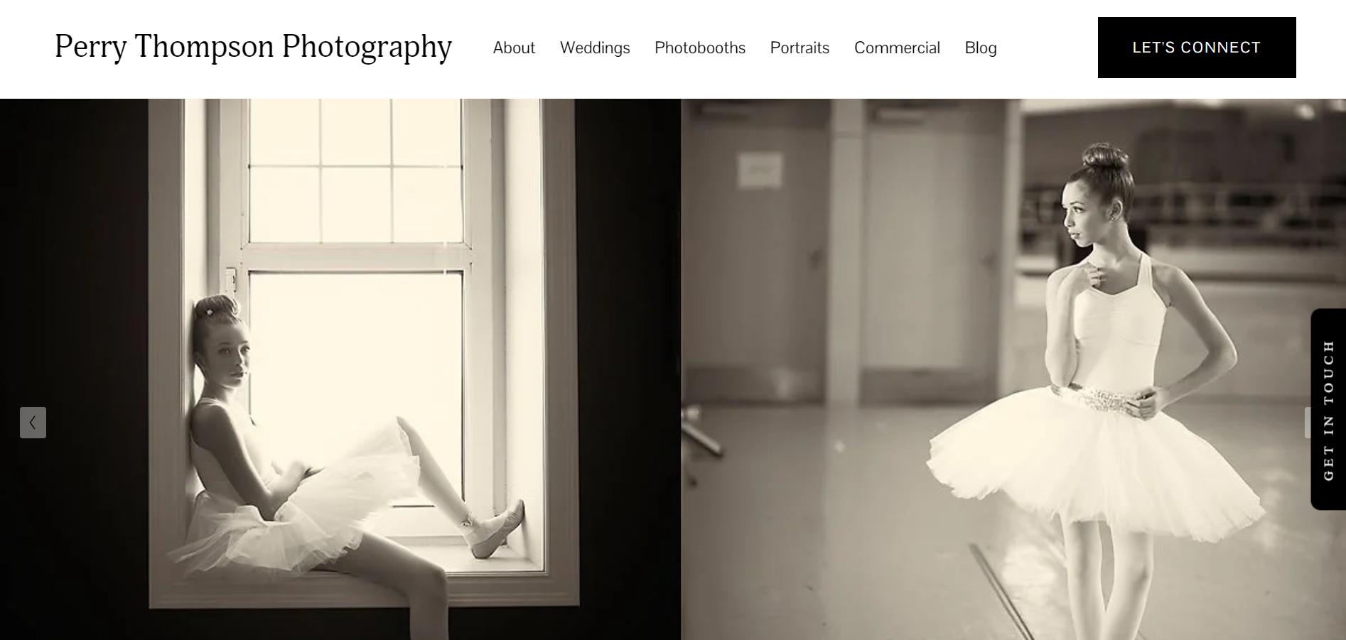 perry photography homepage