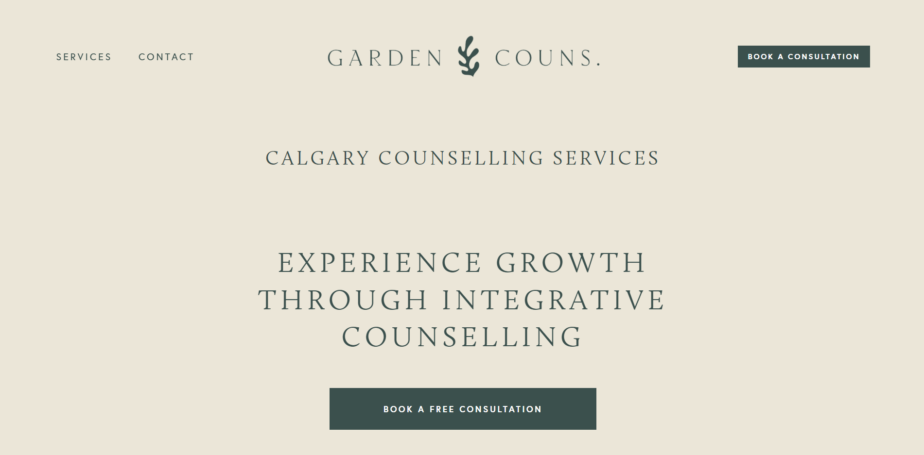 garden counselling homepage