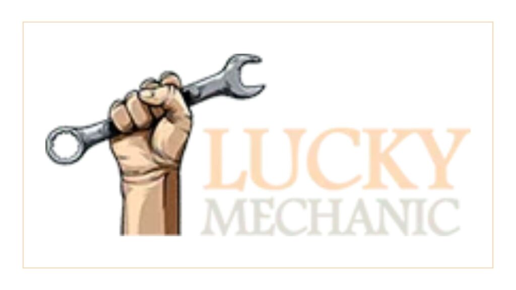 lucky-truck-mechanic-logo